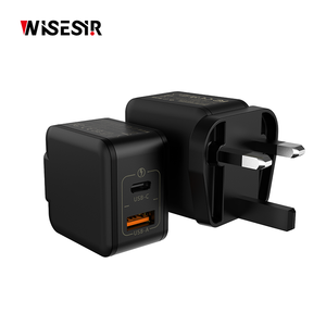 Caricatore veloce WISESIR 33W PD Gan caricabatterie da parete adattatori originali per telefono cellulare per <span class=keywords><strong>Iphone</strong></span> domestico adattatore universale caricabatterie PD - Product Image 4