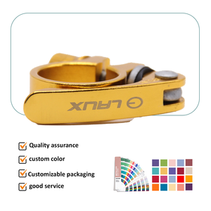 YT vente en gros H-27 moto et vélo siège tuyau Clip en alliage d'aluminium <span class=keywords><strong>selle</strong></span> tuyau Clip siège <span class=keywords><strong>tige</strong></span> serrure accessoires - Product Image 2