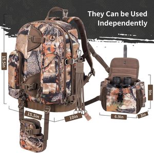 Free Sample Hunting Sport Bags Characters Luxury Detachable <b>Backpack</b> <b>Waterproof</b> Durable Oxford Material Unisex - Product Image 5