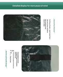 Sac de compostage épais en PE, respirant, imperméable et scellé, bac <span class=keywords><strong>à</strong></span> compost de jardin pour la plantation en <span class=keywords><strong>extérieur</strong></span>, pot de jardinage domestique - Product Image 5
