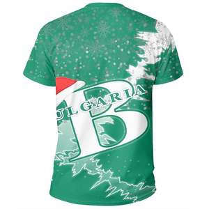 Футболка мужская с надписью на герб Восточной Европы Болгарии, дышащая майка с круглым вырезом, с сублимационным логотипом, лето - Product Image 2