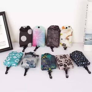 Bolsa de Compra Ecológica Personalizada de Fábrica, Bolsa de Compra de Nailon, Bolsa de Compra Plegable de Poliéster Reciclado con Bolsa - Product Image 6