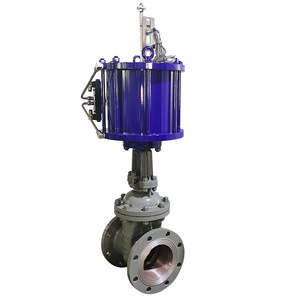 Válvula de Compuerta Neumática de Acero Inoxidable 304 Z641H-16C, con Brida, para Aplicaciones Generales a Temperatura Normal - Product Image 2