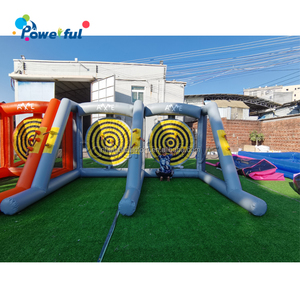 Jeu gonflable de simulation de lancer de hache de jeux de carnaval de hache d'enfants d'intérieur pour des locations de partie - Product Image 5
