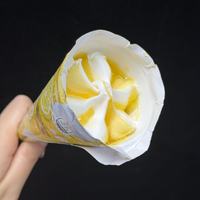 Helado de Frutas Crujiente al por Mayor Directo de Fábrica, Helado de Múltiples Sabores de Frutas, Cono de Waffle, Fabricante de Helados Congelados