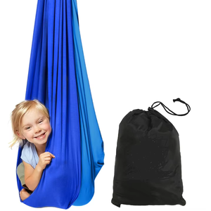 Columpio Sensorial para Niños, Columpio Infantil de Nailon para Interiores y Exteriores con <span class=keywords><strong>Hamaca</strong></span> para Bebés - Product Image 1