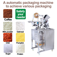 Sachet de poudre machine à emballer vitesse machine thé protéine curcuma lyophilisé curry emballage fruits sachet lait tarière café haute