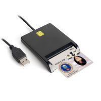 RFcard USB 智能卡读卡器 银行 EMV 卡写入功能 高品质 Windows/Linux 操作系统 USB-CCID ISO 7816 1 年保修