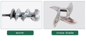 Neue Gewerbliche Elektrische Automatische Fleischwolf Hühnerknochen-Zerkleinerer Gefrierfleisch- und Knochenmaschine 220kg/h Leistung <span class=keywords><strong>2</strong></span> Jahre Garantie - Product Image 5