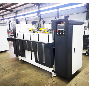 Machine à coudre les boîtes en carton semi-automatique <span class=keywords><strong>LUM</strong></span>, agrafeuse à haute vitesse pour carton ondulé avec table d'alimentation pour l'emballage CE - Product Image 4