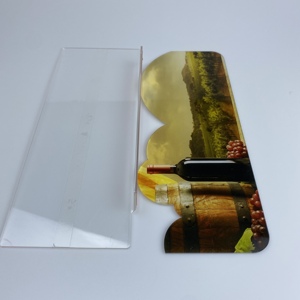 Soporte de señal de exhibición de altavoz de estante de acrílico de precio personalizado para supermercado - Product Image 5