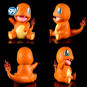 <span class=keywords><strong>Figurine</strong></span> de collection Charmander Pokémon de <span class=keywords><strong>grande</strong></span> <span class=keywords><strong>taille</strong></span>, modèle PVC de dessin animé, qualité supérieure 2D, artisanat durable - Product Image 3