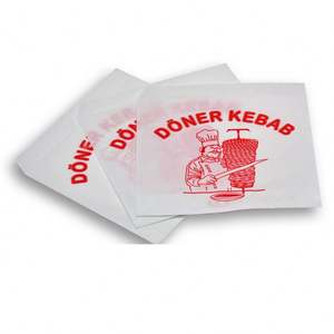 Sac ouvert personnalisé anti-graisse pour kebab doner, imprimé sur mesure, Shenzhen - Product Image 2