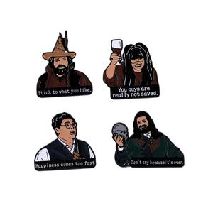 Neue kreative lustige Legierung Metall Brosche religiöse Jesus Emaille Anstecknadel - Product Image 1