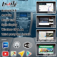 Interfaz Lsailt Android / CarPlay para Infiniti QX80 / QX56 con Interfaz de Video YouTube y Navegación GPS