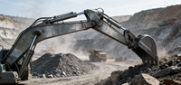 Excavator Roda Hidrolik Runheng - Mesin Terlaris Kualitas Terbaik Besi Garansi 1 Tahun Mesin Diesel/Bensin Multifungsi