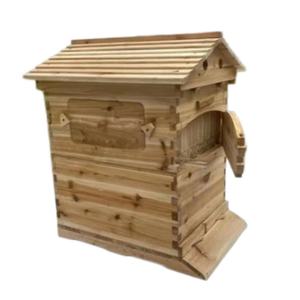 Nouvelle ruche à abeilles automatique en bois portable avec un design compact pour une apiculture durable et la collecte du miel - Product Image 2