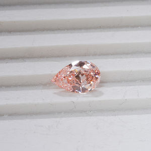 Diamant de laboratoire cultivé de haute qualité, taille poire, 1-2 carats, couleur rose, VVS VS, certifié IGI, HK Starsgem, pour la fabrication de bijoux - Product Image 4