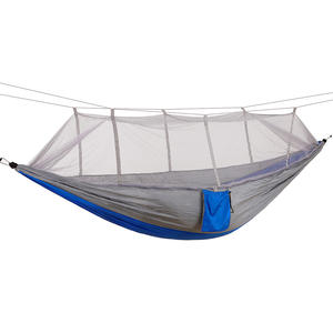 <span class=keywords><strong>Hamac</strong></span> en nylon parachute multifonctionnel léger et très vendu avec <span class=keywords><strong>moustiquaire</strong></span> pour le camping en plein air - Product Image 3
