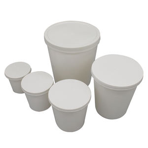 Gobelet de mélange de peinture automobile gris avec couvercle - 200 ml-2 L pour le mélange de <span class=keywords><strong>vernis</strong></span> et d'apprêt, bord de coulée lisse pour une utilisation sans dégâts - Product Image 3