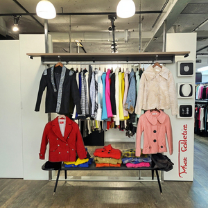 Cappotto pettinato invernale <span class=keywords><strong>usato</strong></span> di marca per colletto alto donna seconda mano Ropa Clean condizione importato in balle di 45KG - Product Image 2