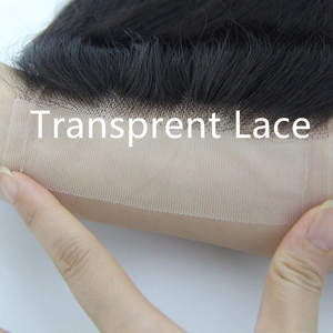 Perruque Naturelle Noire Humain Frontal Lace Closure 13x4 Brésilienne <span class=keywords><strong>Cheveux</strong></span> Toupet Vague Lâche <span class=keywords><strong>Cheveux</strong></span> Humains HD Dentelle Frontale Pièce - Product Image 5