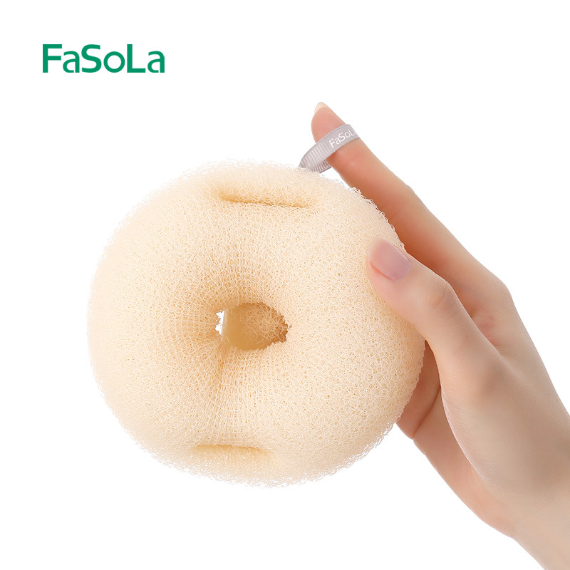 Губка-пуф для душа FaSoLa, губка-пуф для мытья тела, скребок для душа, необходимый уход за кожей для мужчин и женщин, аксессуары для купания