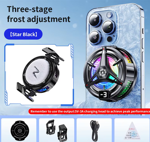 New Magnetic chơi game điện thoại Cooler với hiển thị kỹ thuật số TL07 tản nhiệt trở lại clip cho điện thoại di động điện thoại di động chủ sở hữu - Product Image 4