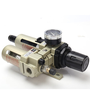 ตัวแยกน้ำมันและน้ำแบบคู่ รุ่น AC3010-03D AC3010-02D ของ Baofeng Pneumatics สำหรับเครื่องจ่ายลมและชิ้นส่วนนิวเมติก - Product Image 2