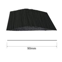 Recharges de mine de crayon mécanique en résine polymère de haute qualité, noires, résistantes à la casse, 0,7 mm, 90 mm, HB, lot de 1000 pièces, grande capacité, vente en gros