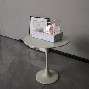 Cheminée au bioéthanol Cheminée murale blanche Cheminées intérieures modernes à l'éthanol - Product Image 2