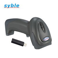 Lecteur de codes-barres laser sans fil 1D Syble XB-5066R avec récepteur 2.4G pour l'inventaire d'entrepôt et PDA