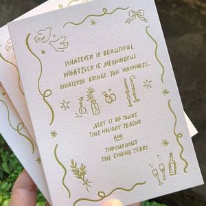 Tarjeta de Papel Texturizado para Invitaciones de Cumpleaños, Eventos y Bodas, con Logotipo de Marca Personalizado, 400g 600g - Product Image 2