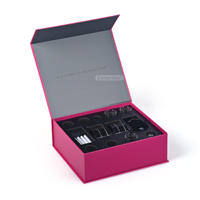 OEM PR Festival Geschenkset-Verpackung Maßgefertigte Starre Karton-Geschenkbox mit Magnetverschluss und Schaumstoffeinlage