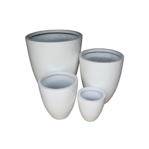 Pots de fleurs en fibre de verre à prix de gros, pots de jardin modernes pour hôtels, fabriqués au Vietnam - Product Image 1