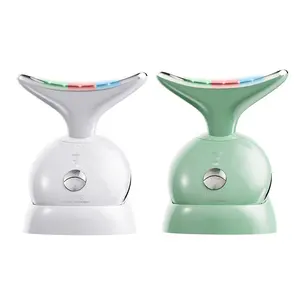 Best Seller Home Use Led Face Neck Lifting Massager Wrinkle Remover Led Light Therapy Face Multi Functional Beauty Device