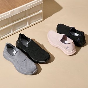 Zapatillas <span class=keywords><strong>Deportivas</strong></span> Transpirables para <span class=keywords><strong>Mujer</strong></span>, Marca ANBUTU, Estilo Slip-on, para Primavera y <span class=keywords><strong>Verano</strong></span> - Product Image 3