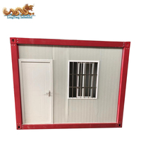 Maison préfabriquée 10 pieds Mini bureau mobile pliable extensible de luxe Magasin modulaire Maison en conteneur