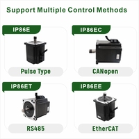 Yüksek Torklu Hibrit 86mm NEMA 34 Entegre Kapalı Döngü 2 Fazlı RS485 Servo Motor 4096 PPR Enkoder Kaynak Makinesi