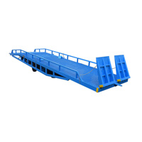 Vente directe d'usine - Niveleur de quai mobile - Système hydraulique électrique - 8 tonnes - Pour le déchargement des conteneurs