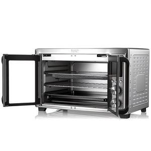 <span class=keywords><strong>Forno</strong></span> Elettrico RAF 30L 1800W, <span class=keywords><strong>Forno</strong></span> <span class=keywords><strong>con</strong></span> Funzione Friggitrice ad Aria 6 in 1, <span class=keywords><strong>Forno</strong></span> da Cucina <span class=keywords><strong>con</strong></span> Timer, Controllo della Temperatura, Porta in Vetro, Cottura a Calore Uniforme - Product Image 4