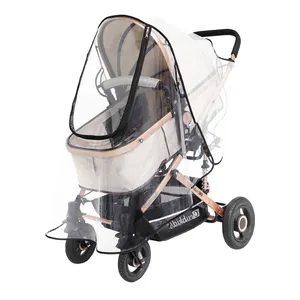 Baby Universal Waterproof Windproof Stroller Rain Cover Travel Weather Shield