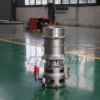 Pompe submersible hydraulique OEM de 10 pouces/250 mm à flux axial avec ponton pour drainage industriel d'urgence