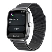 BT Telefonanruf WhatsApp-Nachrichten Reloj Inteligente Wasserdichte App-Verbindung Sport Metall Smartwatch für Apple iPhone Samsung Telefon