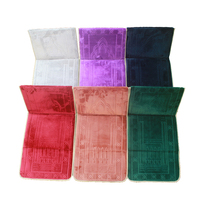 Tapis de prière personnalisé avec logo, couverture de culte musulmane, tapis de mosquée pliable multifonctionnel, couverture islamique du Moyen-Orient