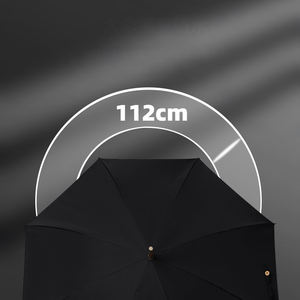 <span class=keywords><strong>Parapluie</strong></span> droit long coupe-vent DD3850 vintage avec poignée personnalisée tête de canard, couleur unie, accessoire de luxe - Product Image 4