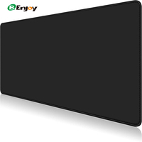 Tapis de bureau rose rectangulaire de taille personnalisée Tapis de souris grand format antidérapant Tapis de souris de jeu étanche par sublimation