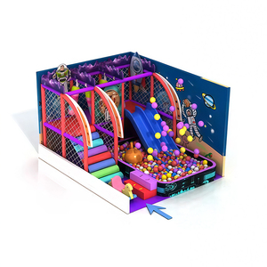 Divertido Parque Infantil Interior Seguro para Niños Pequeños y Área de Juegos Suave, Equipamiento con Tobogán y Piscina de Pelotas para Jardín de Infancia y Preescolar - Product Image 2