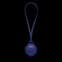 Montre de poche Royal pop avec cordon de mode, pendentif suspendu, mouvement à quartz analogique unique et décontracté