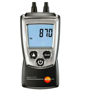 เครื่องวัดดิฟเฟอเรนเชียลดิจิตอล Testo 510 สำหรับห้องสะอาด ตรวจจับแก๊สรั่วในท่อ เครื่องมือทดสอบ - Product Image 1